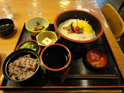 素麺定食