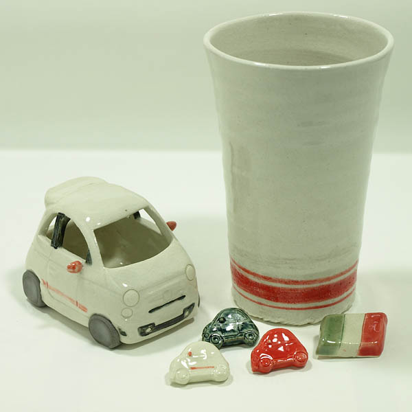 アバルト500のミニチュア