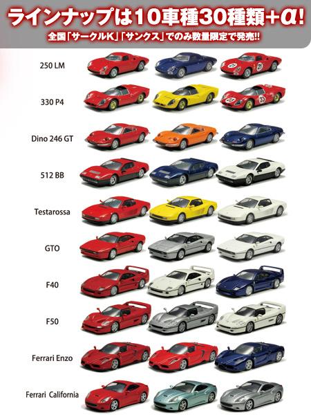 Ferrari Minicar collection　7